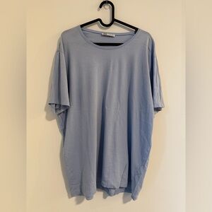 Zara Sky Blue Short Sleeve Tee